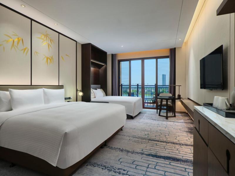Wanda Realm Wuxi Hotel Buitenkant foto